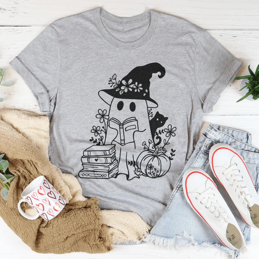 Cute Witch Ghost Tee
