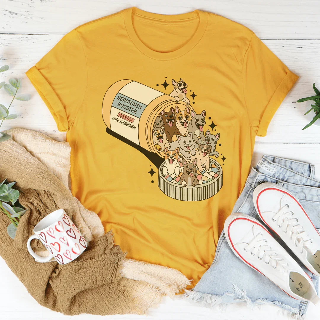 Dogs Happy Pills Tee