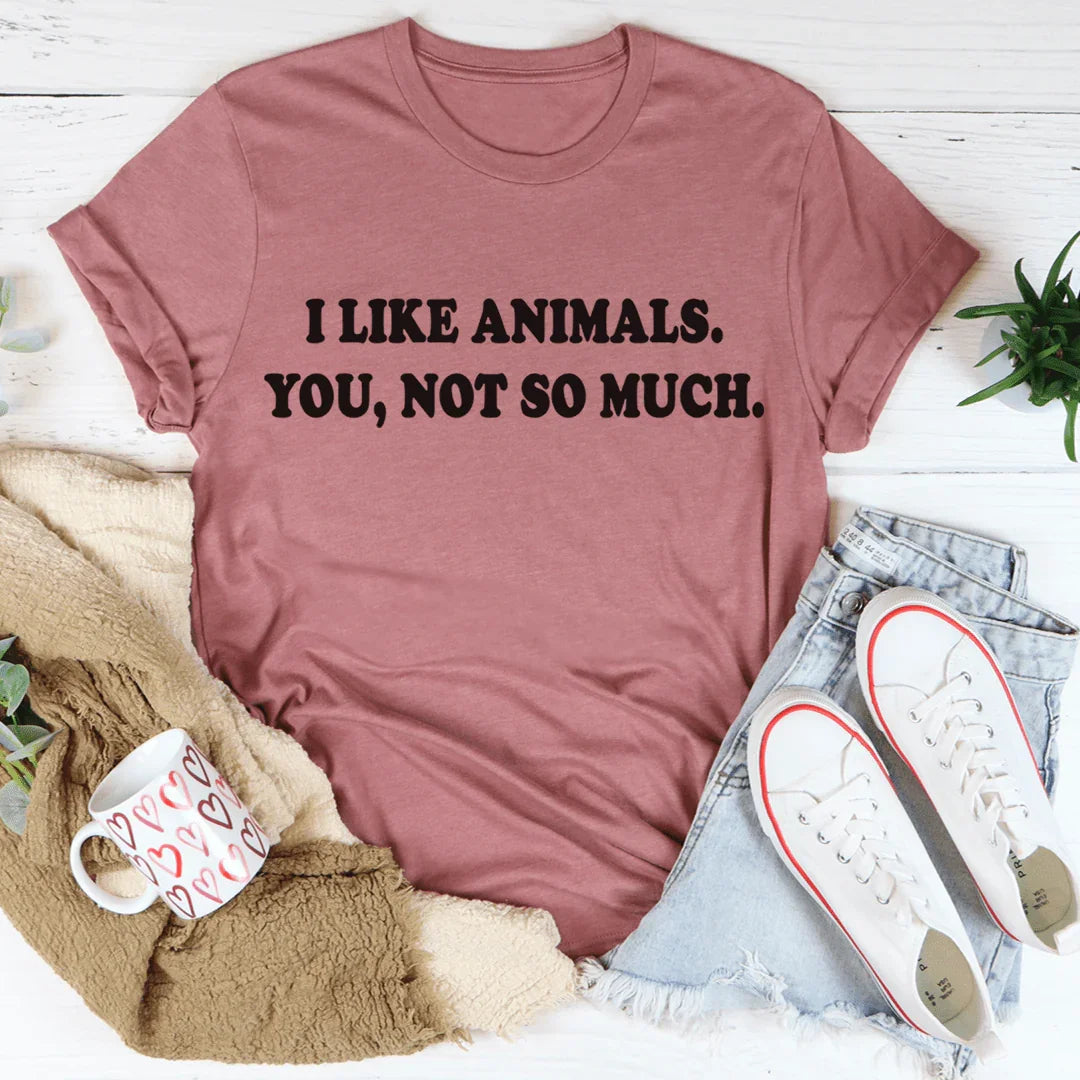 I Like Animals Tee
