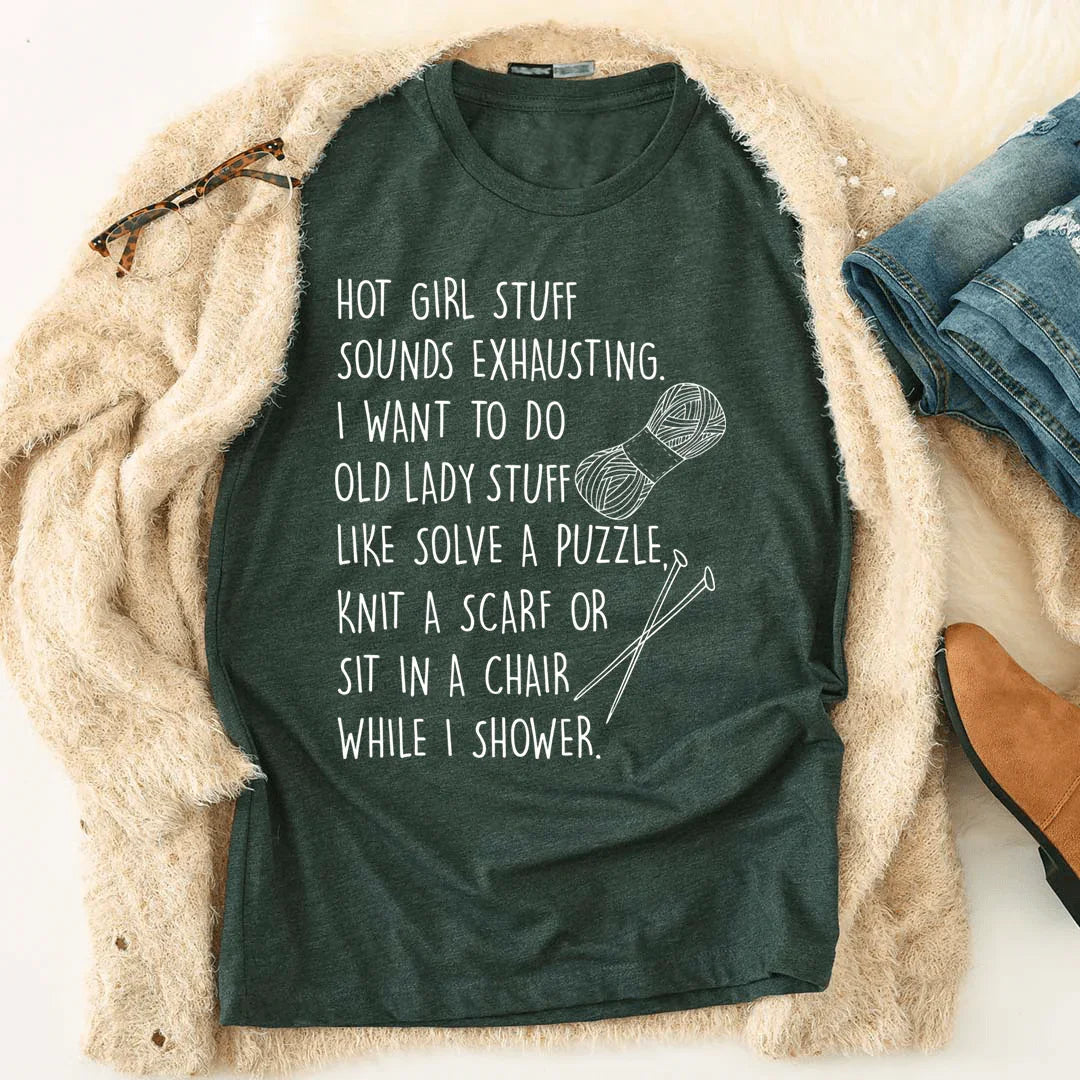 Old Lady Stuff Tee